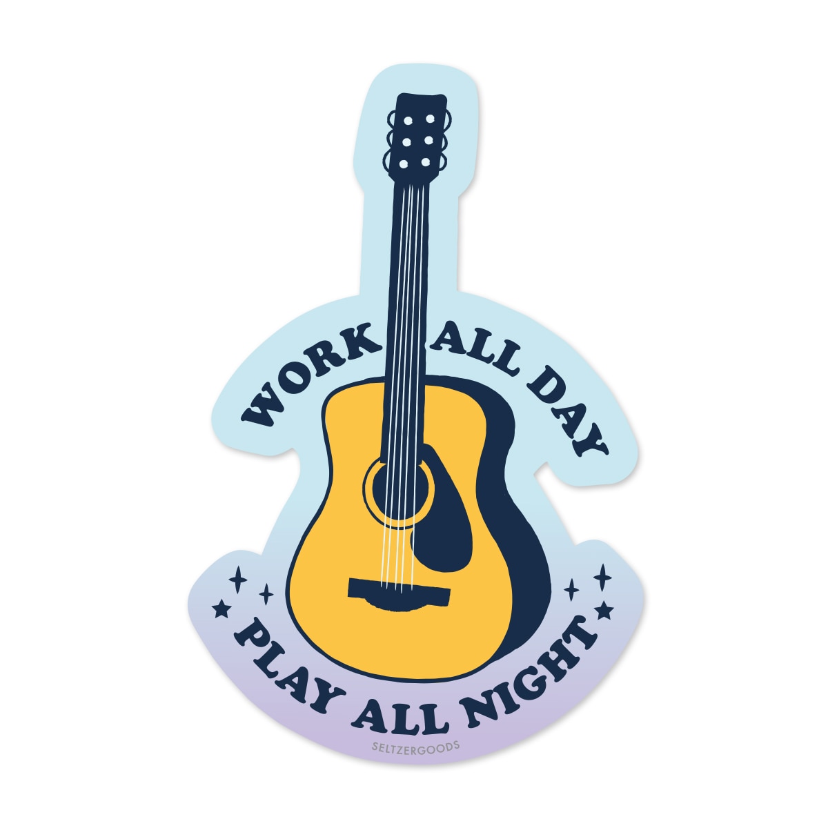 Guitar sticker discount